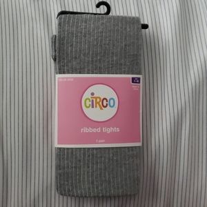 CIRCO RIBBED TIGHTS (GREY)